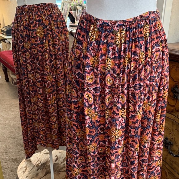 Billabong Multicolor Patterned Maxi Skirt - Picture 4 of 11